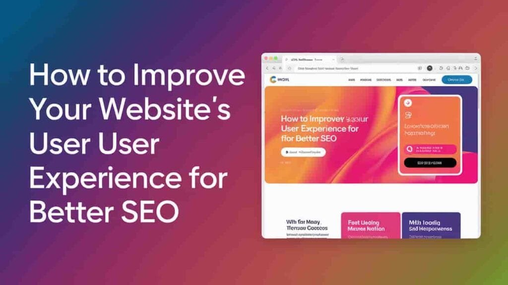 Website’s User Experience for SEO